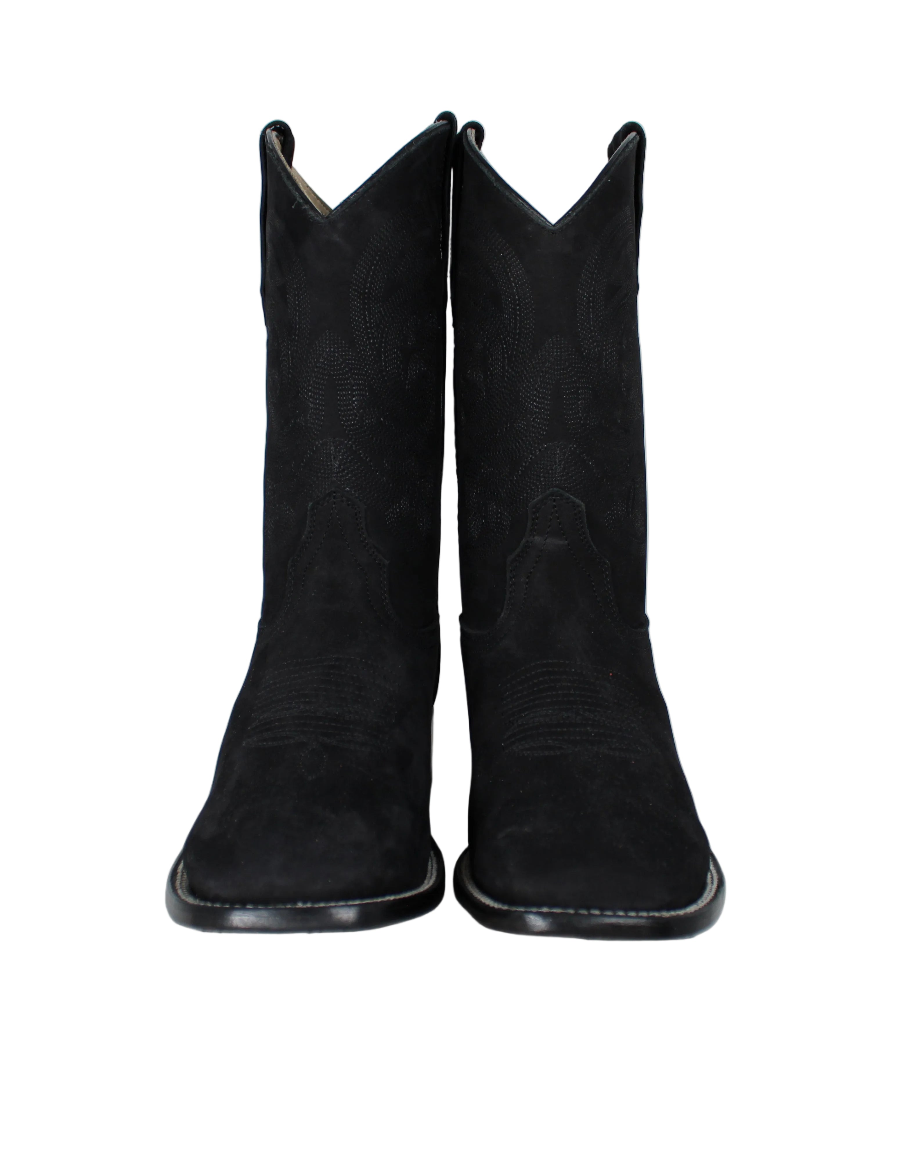 Bulldog Nobuck Cowboy Boots (2 colors)