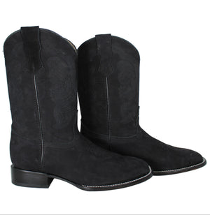 Bulldog Nobuck Cowboy Boots (2 colors)