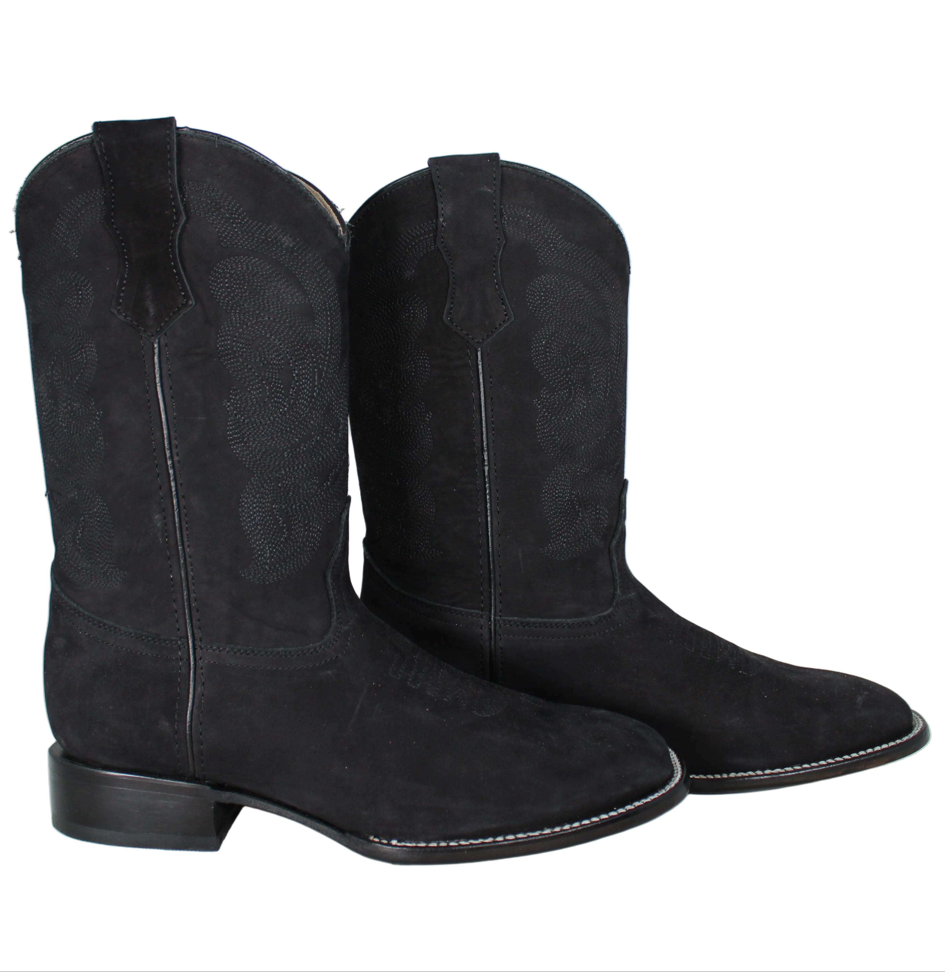 Bulldog Nobuck Cowboy Boots (2 colors)