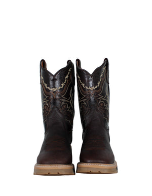 Leo Rubber Sole Boot