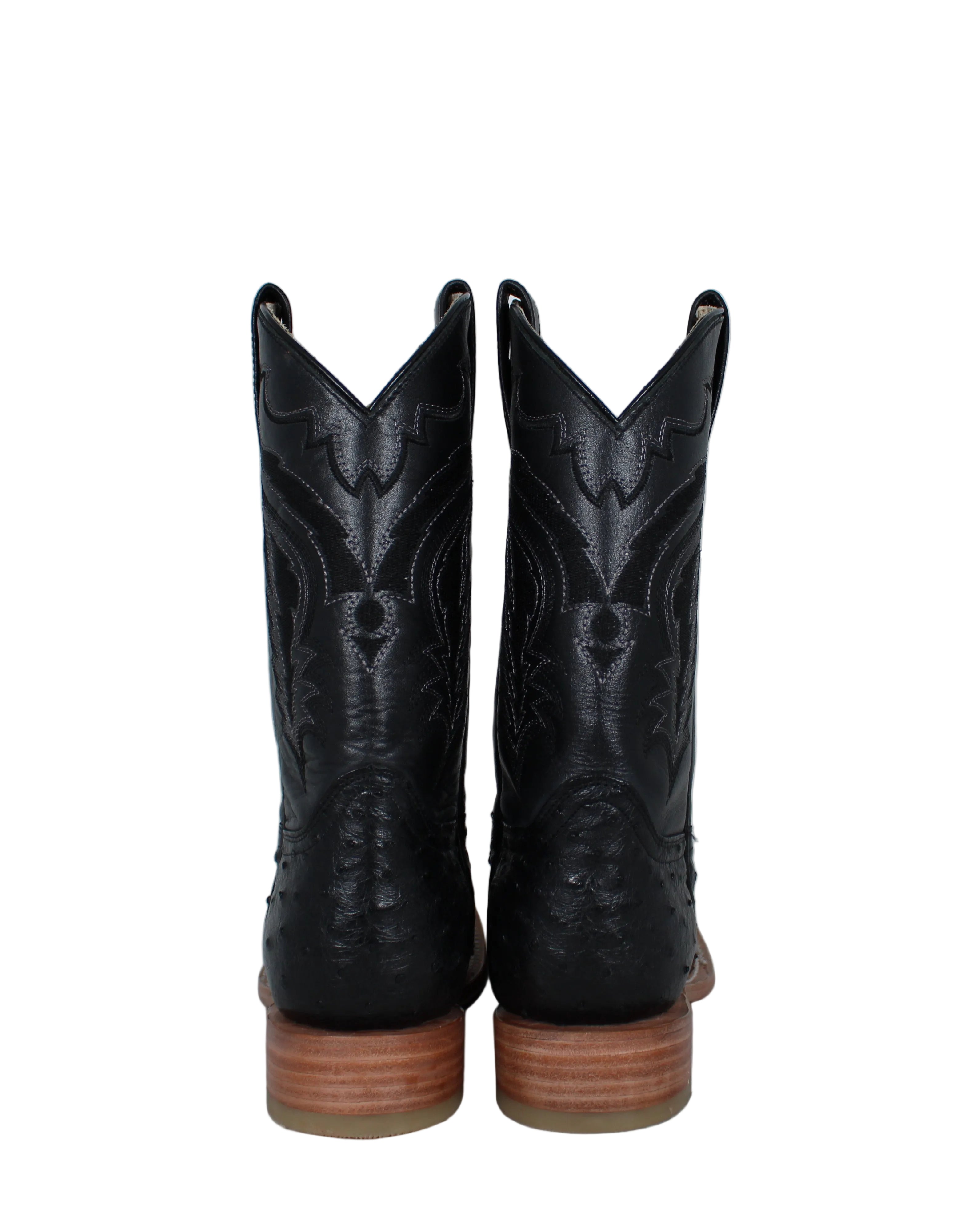 Henry Ostrich Leather Boots