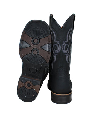 Reno Leather Cowboy Boots
