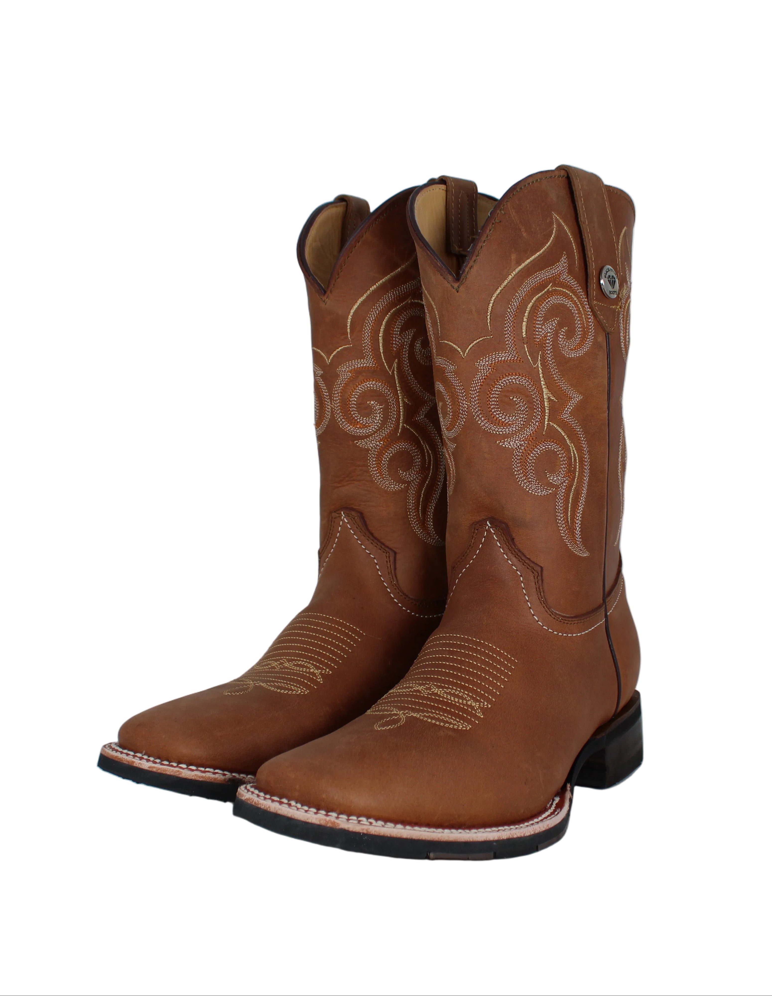 Reno Leather Cowboy Boots