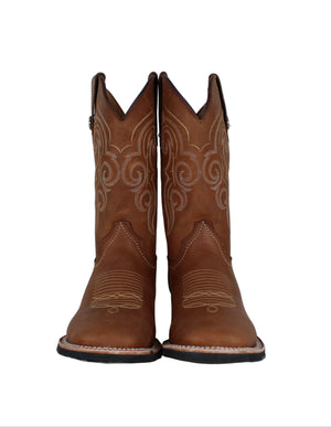 Reno Leather Cowboy Boots