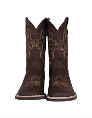 Reno Leather Cowboy Boots
