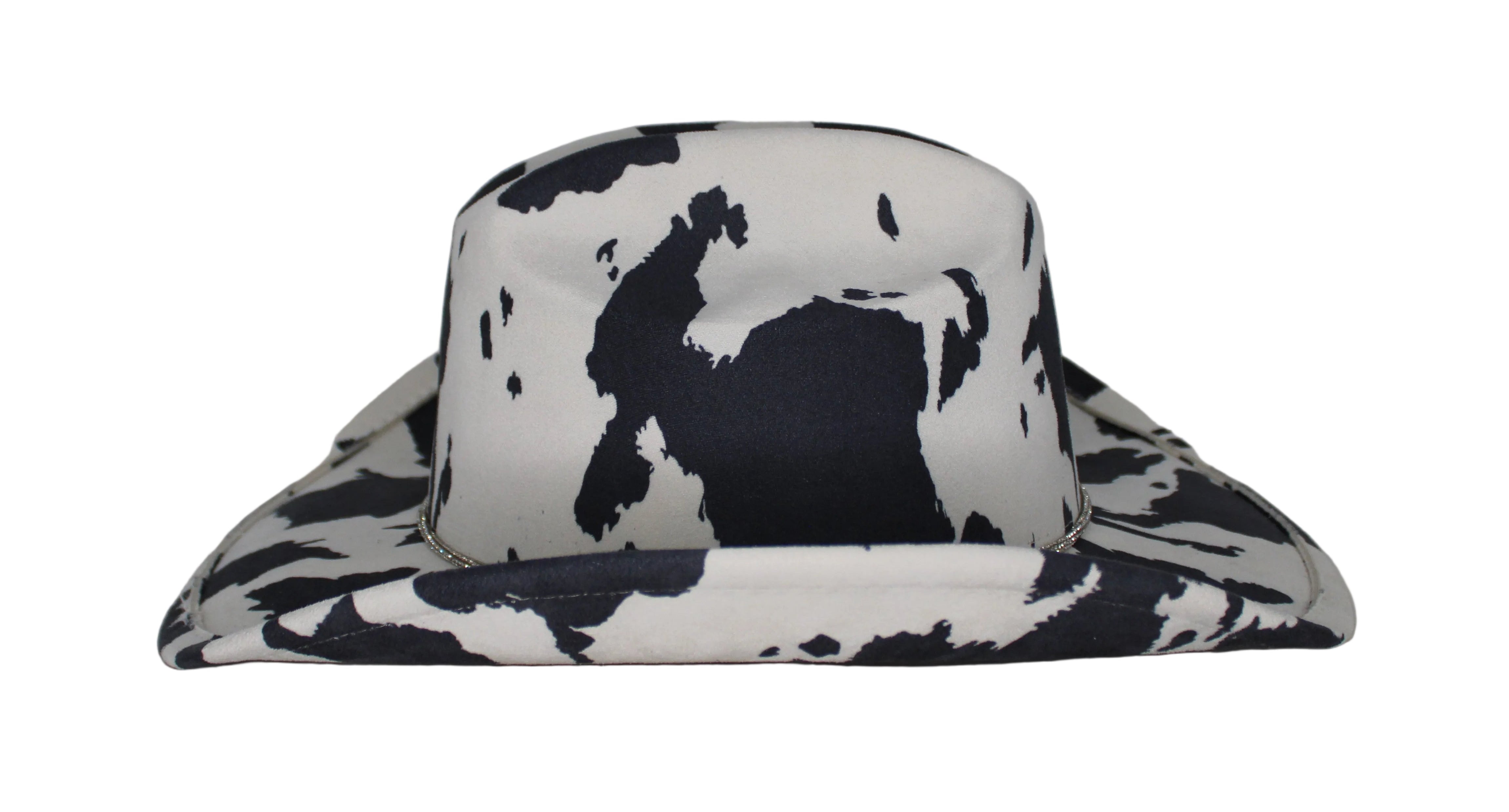 Kady JC Black Cowprint Hat