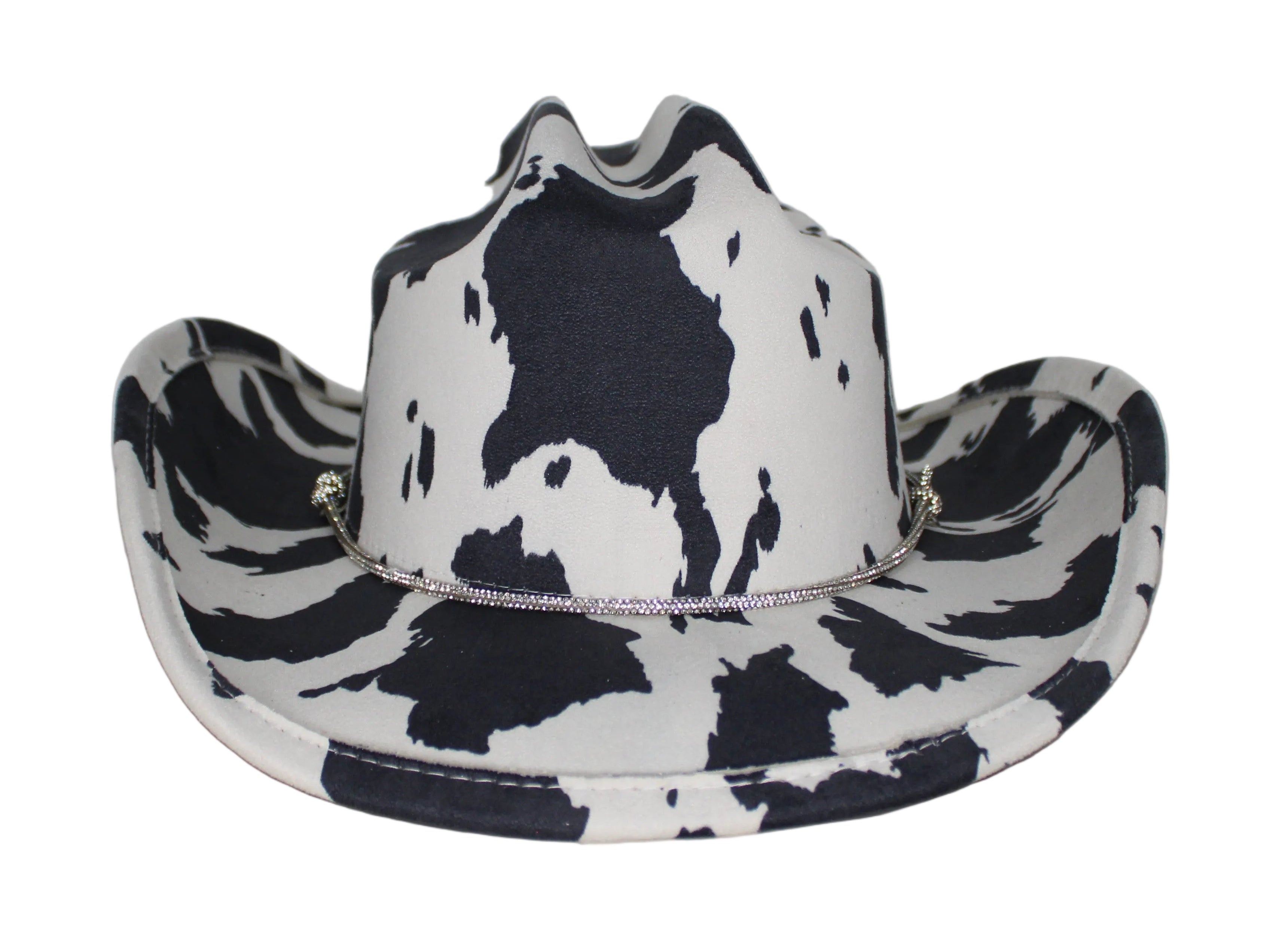Kady JC Black Cowprint Hat