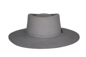 Sammy Flat Brim Felt Hat