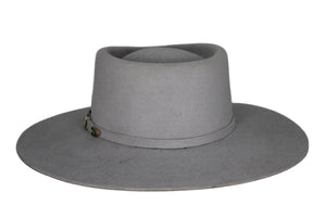 Sammy Flat Brim Felt Hat