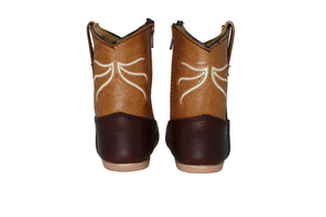 Medusa Choco/Tan Baby Boots