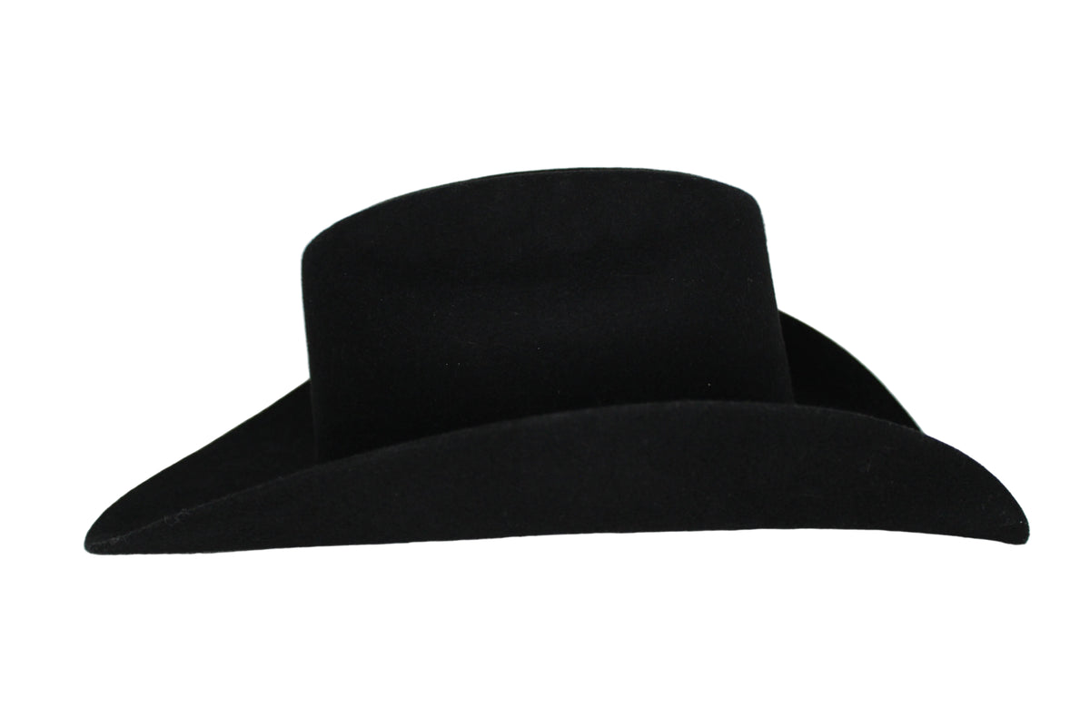 Teague Black 100X Felt Hat