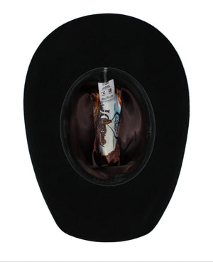 Teague Black 100X Felt Hat