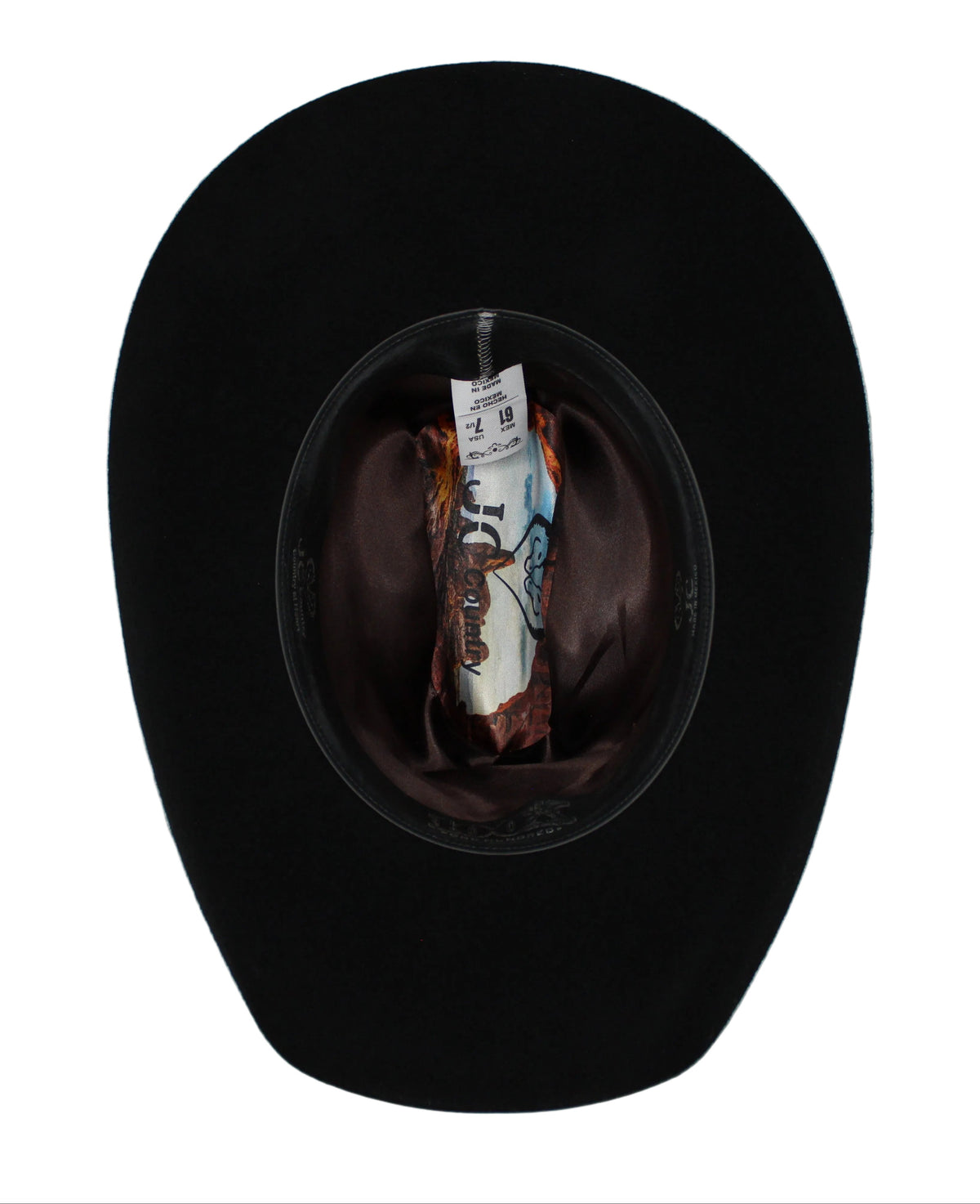 Teague Black 100X Felt Hat