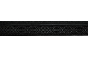 Cassidy Laser Cut Leather Belt