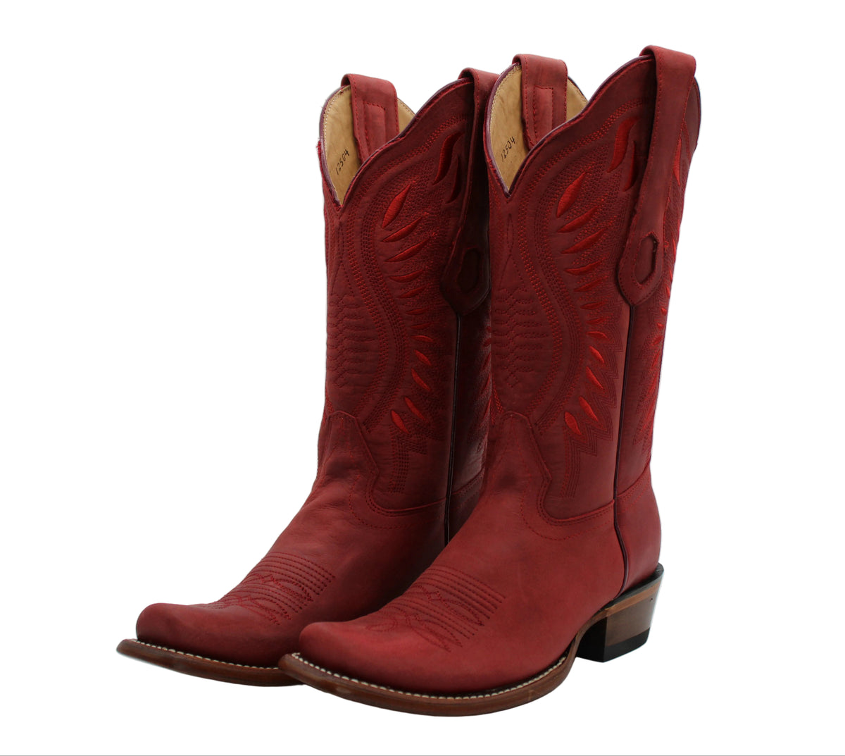 Adeline Red Los Altos Boots