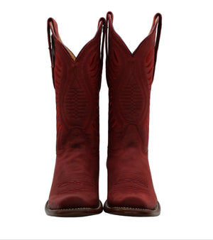 Adeline Red Los Altos Boots