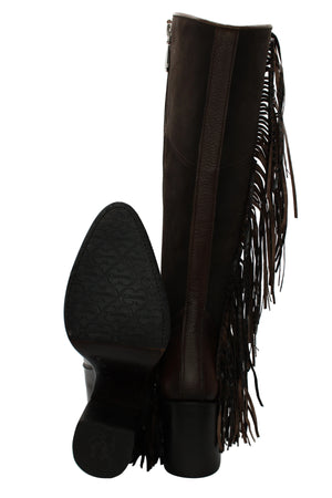 Jazzlyn Cuadra Fringe Tall Boots
