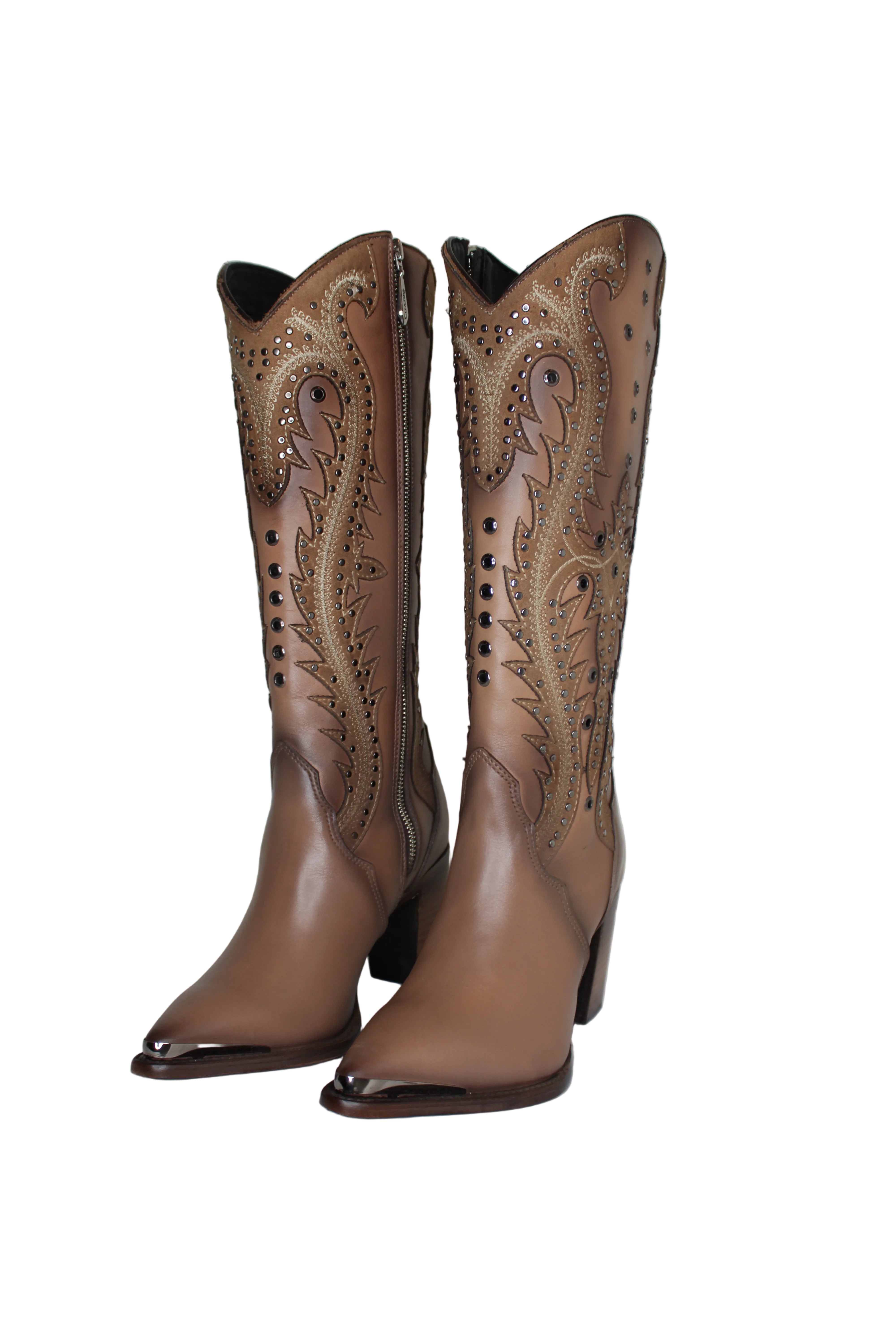 Annalee Cuadra Stud Boots