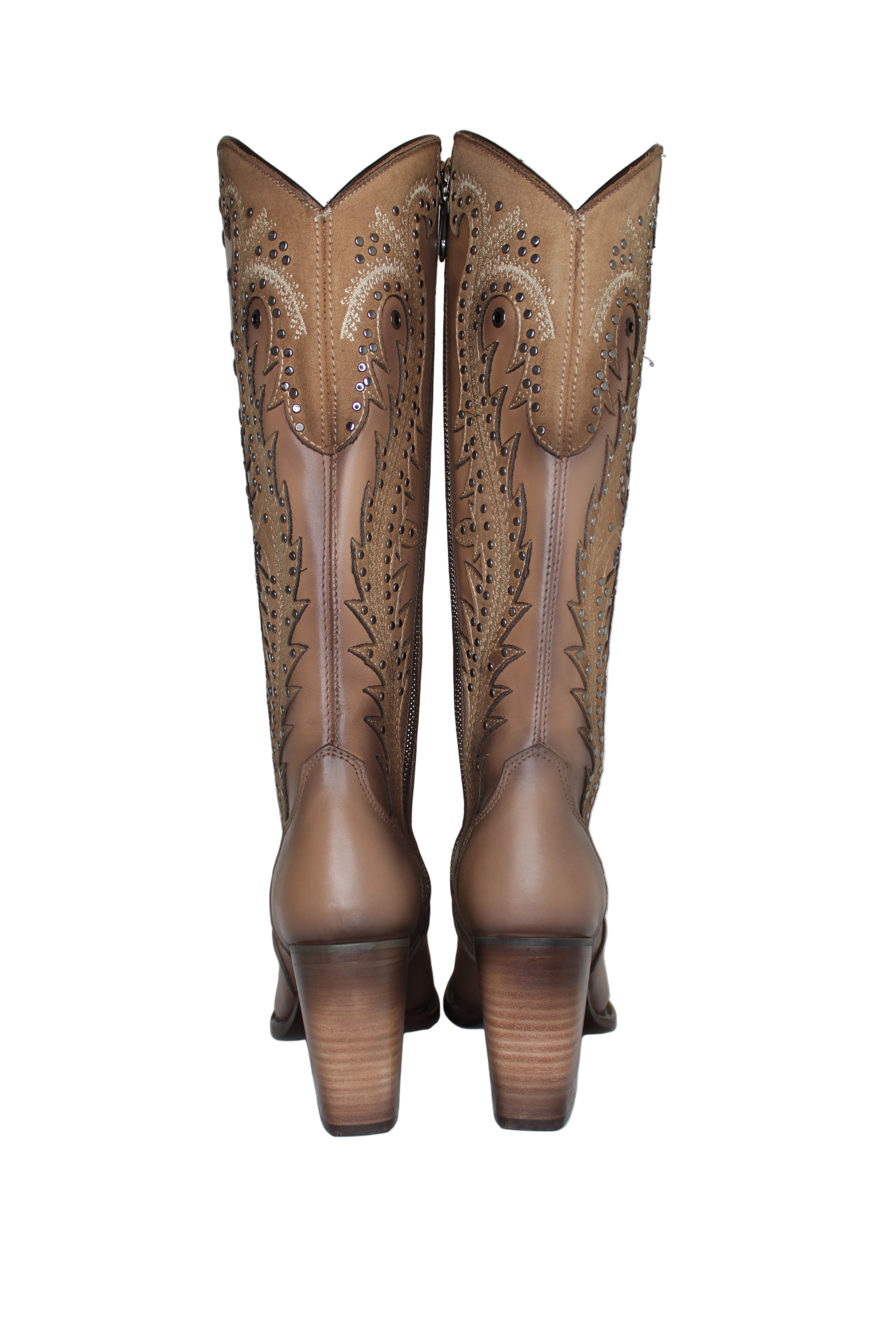 Annalee Cuadra Stud Boots