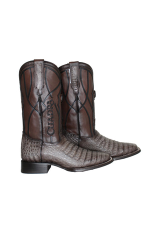 Angus Cuadra Grey Caiman Boots