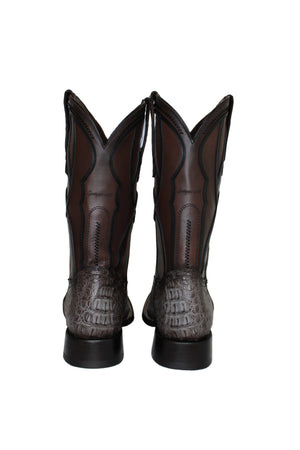 Angus Cuadra Grey Caiman Boots