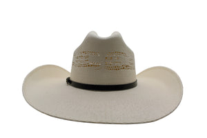 Cattleman Straw Pinched Hat