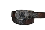 Malik Cuadra Python Belt