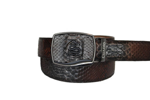Malik Cuadra Python Belt