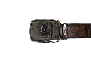 Malik Cuadra Python Belt