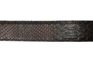 Malik Cuadra Python Belt