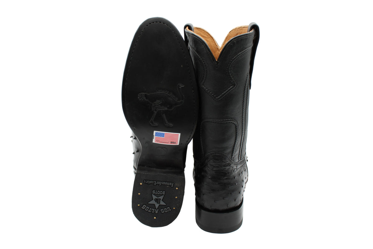 Harold Beale Ostrich Boots