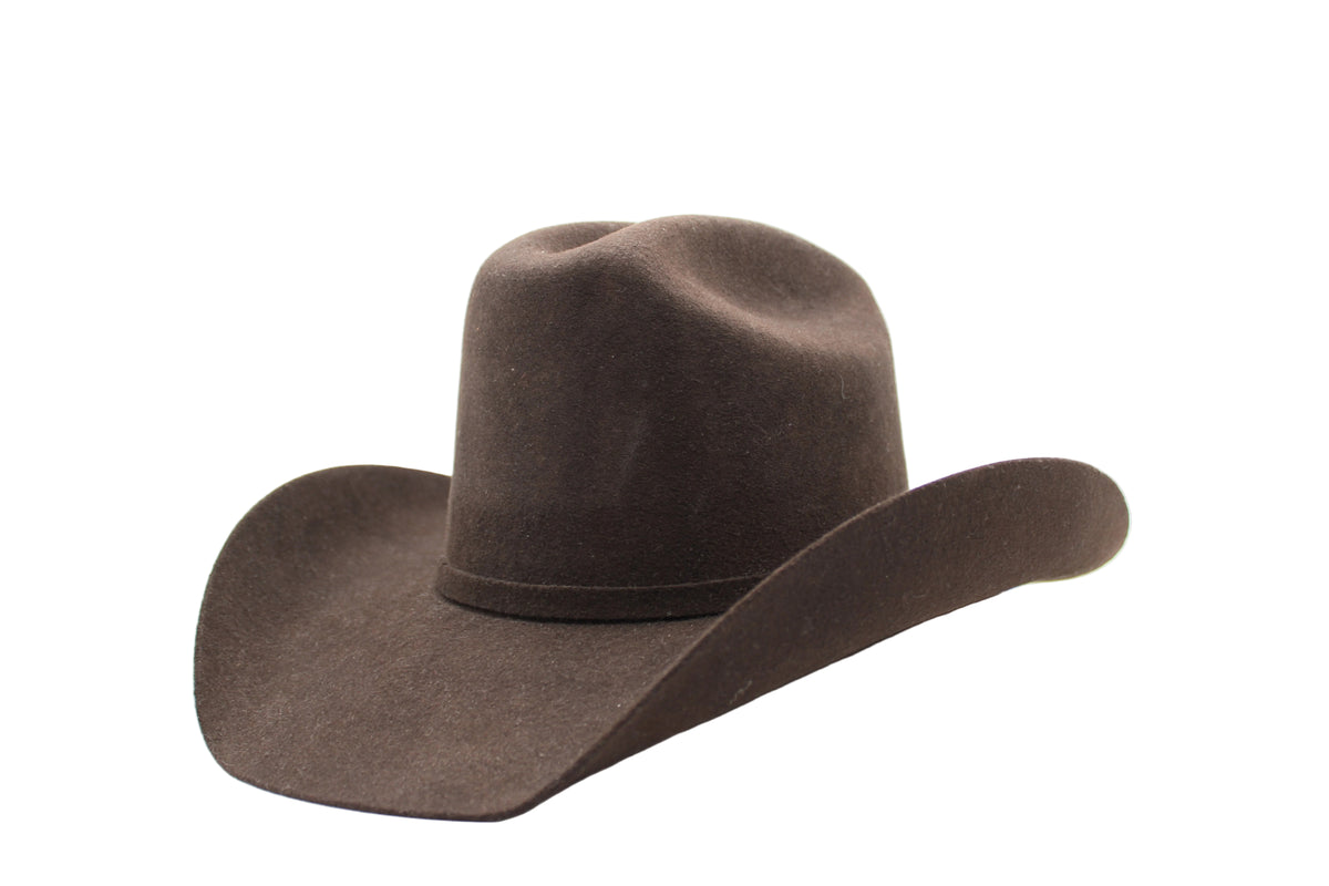 Teaguer 200X Brown Felt Hat