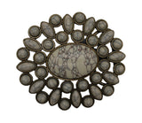 Queen Oval Stone Buckle