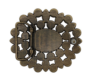 Queen Oval Stone Buckle