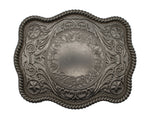Mavis Floral Etched Buckle