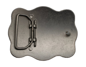 Mavis Floral Etched Buckle
