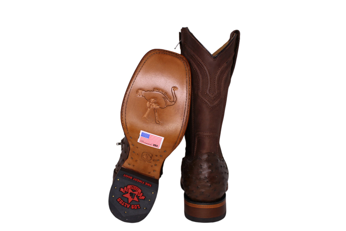 Kimball Genuine Ostrich Boots