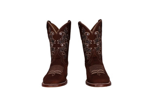 Callie Embroidery Kids Boots