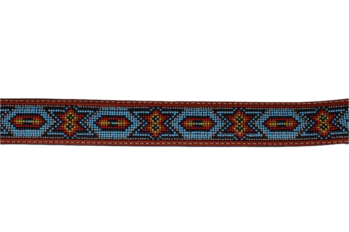 Stevie Beaded/Stamped Belt
