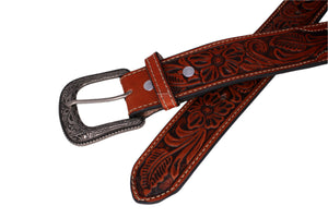 Stevie Beaded/Stamped Belt