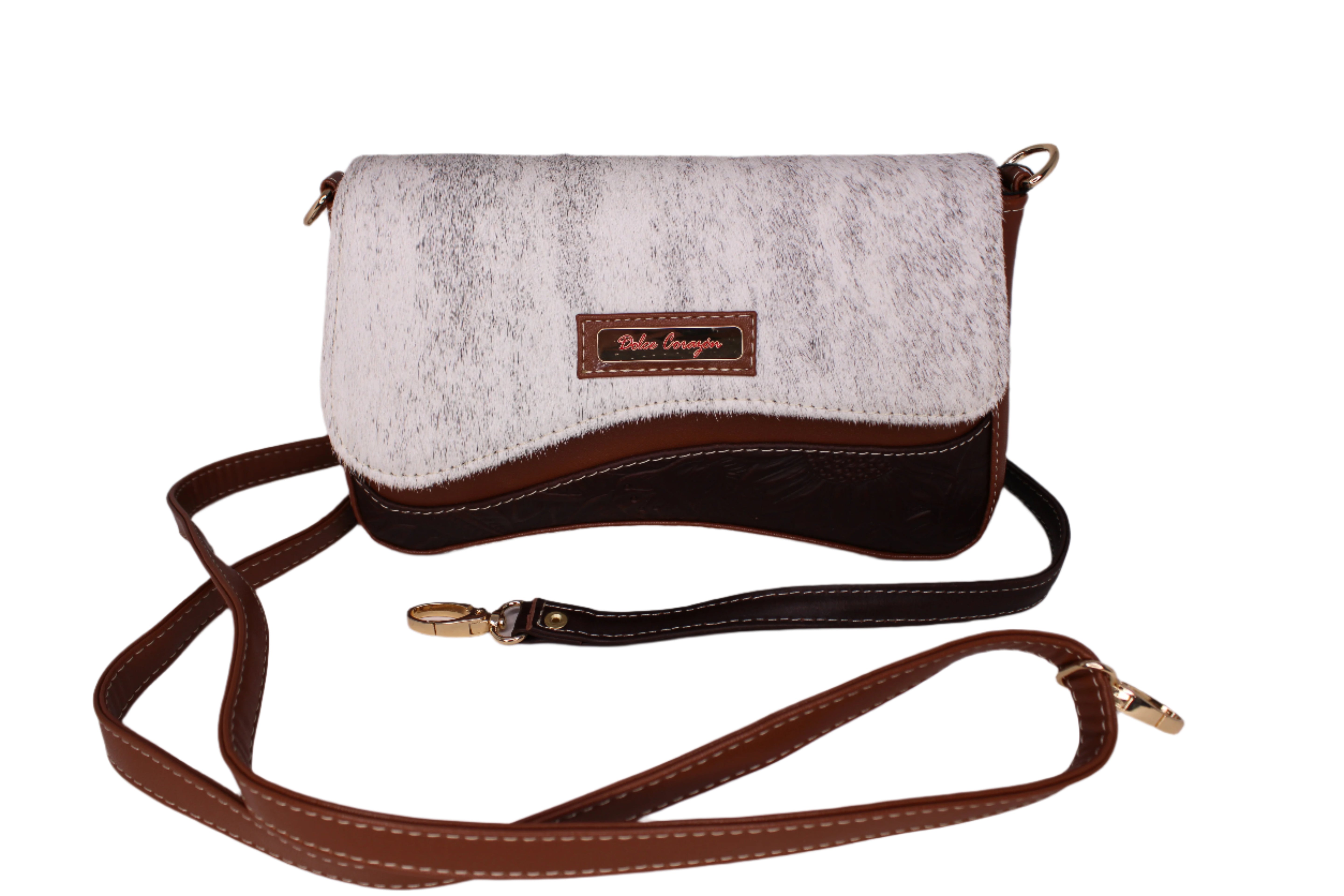 Lilia Leather Cowhide Purse