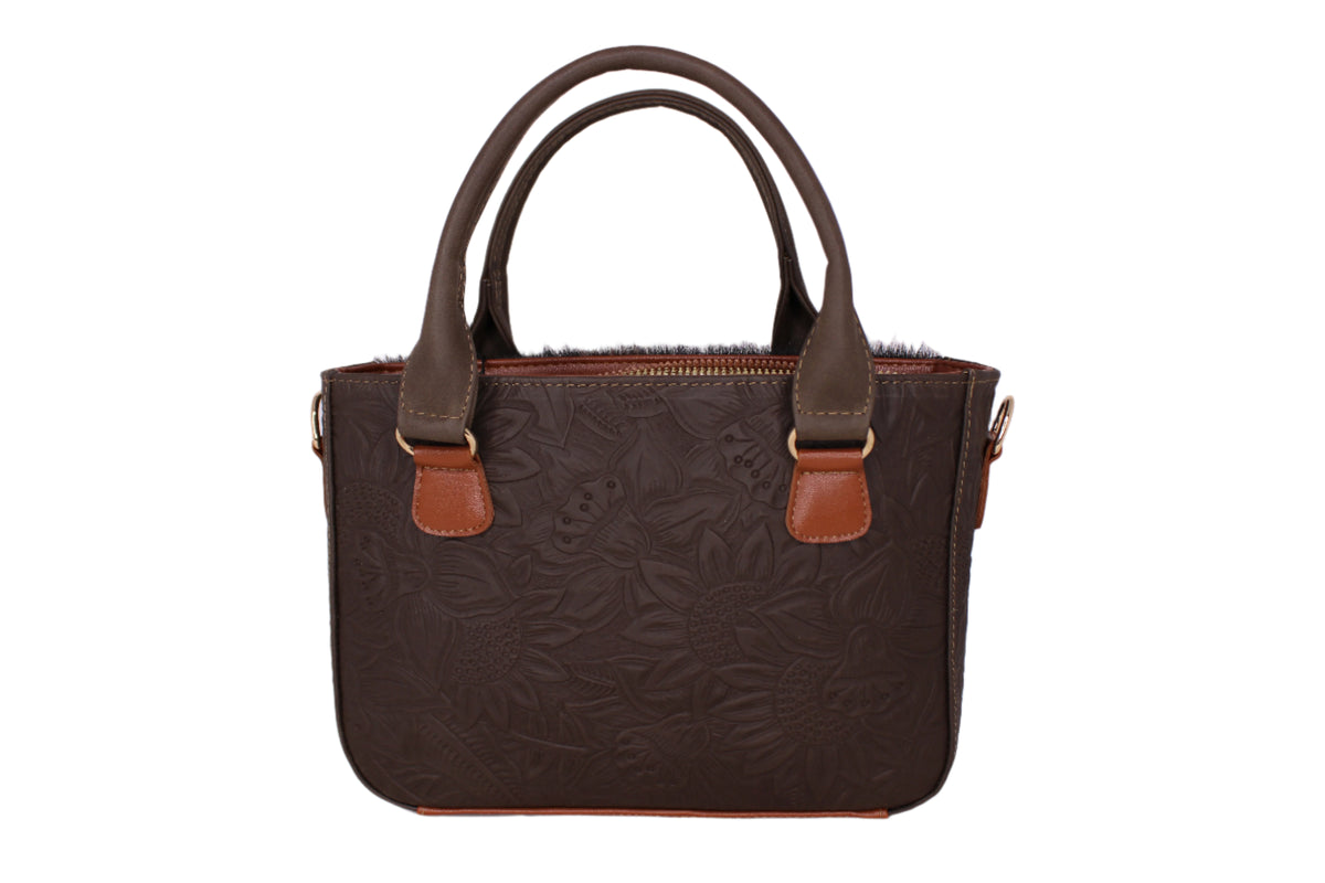 Elisa Leather Cowhide Handbag