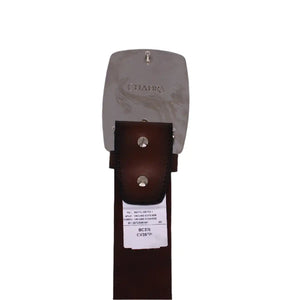 Manuel Black Python Laser Woven Belt