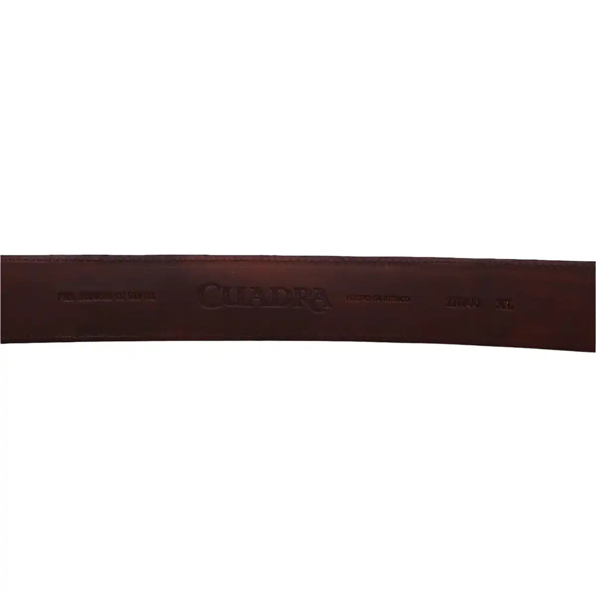 Manuel Black Python Laser Woven Belt