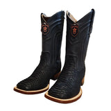 McLain Wide Toe Python Boots