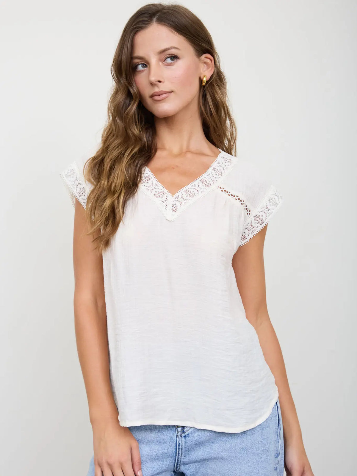 Meadow V Neck Top