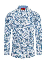 Steve Pattern Button Down Shirt