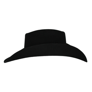 Pistol 8 Second Black Felt Hat