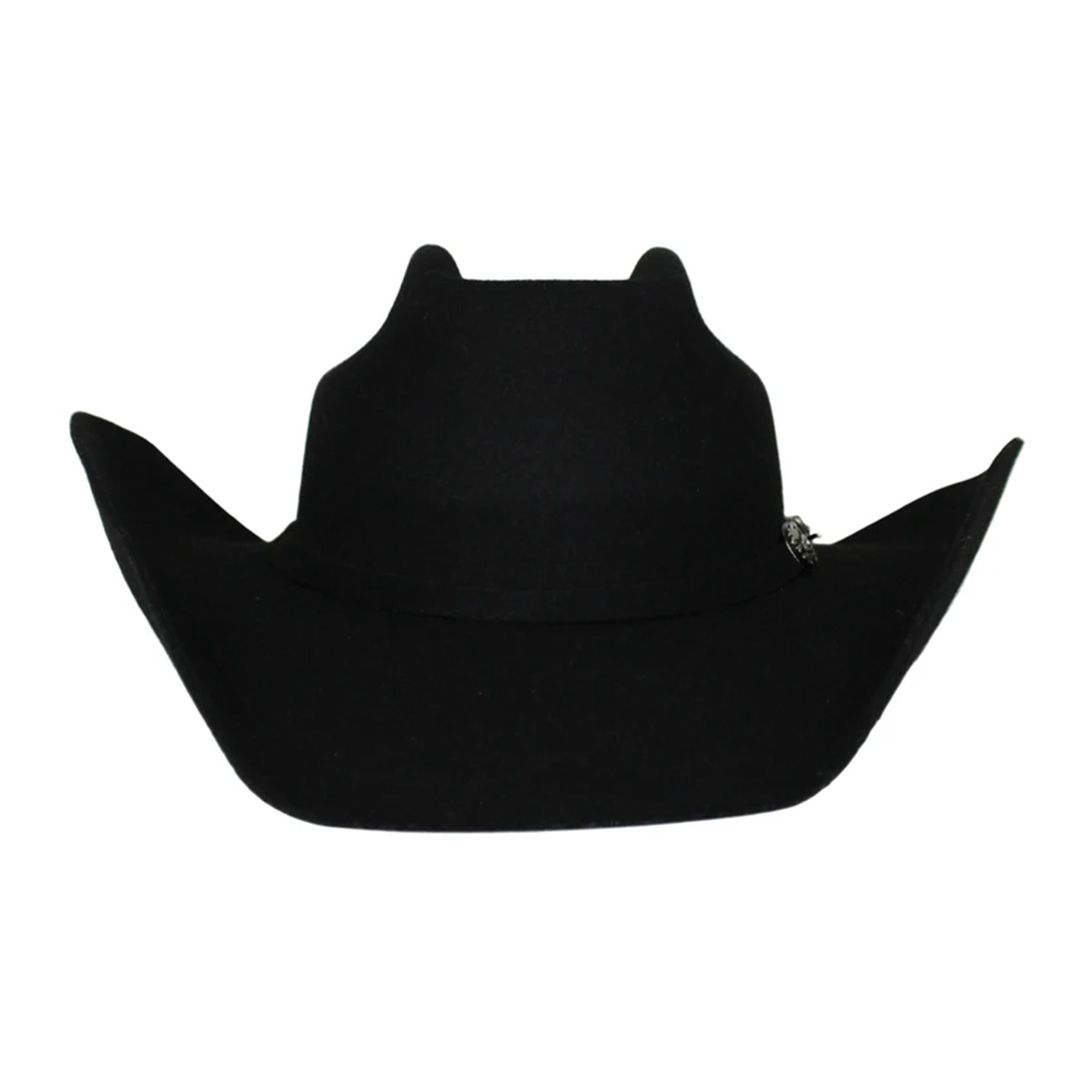 Pistol 8 Second Black Felt Hat