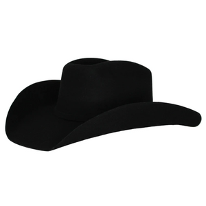Pistol 8 Second Black Felt Hat
